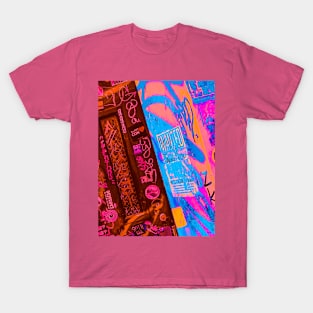 Fluo Tecno Psychedelic Graffiti NYC T-Shirt